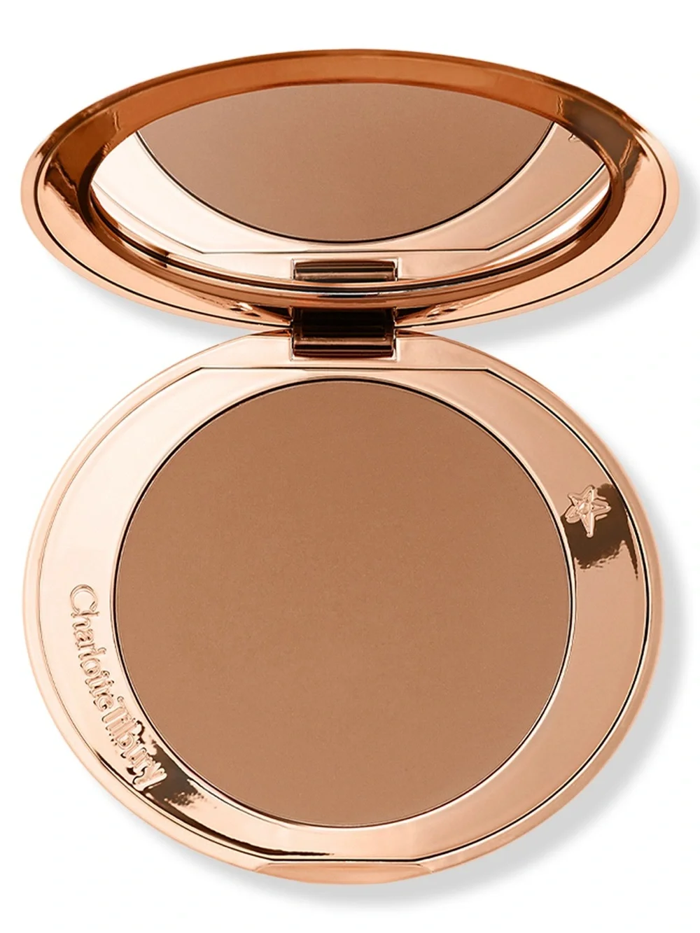Charlotte Tilbury Airbrush Bronzer–Medium 2 (Matte Bronzing Powder)full size NIB